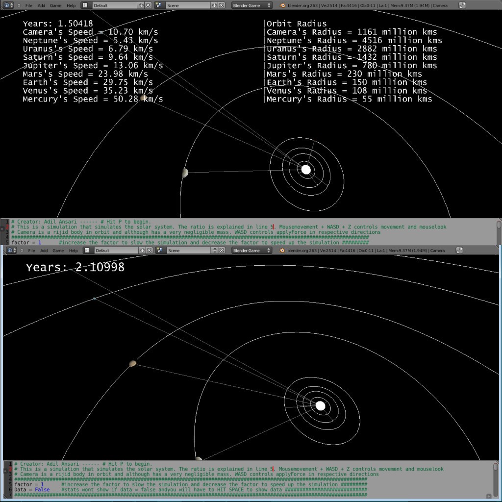 Solar System Simulations preview image 1